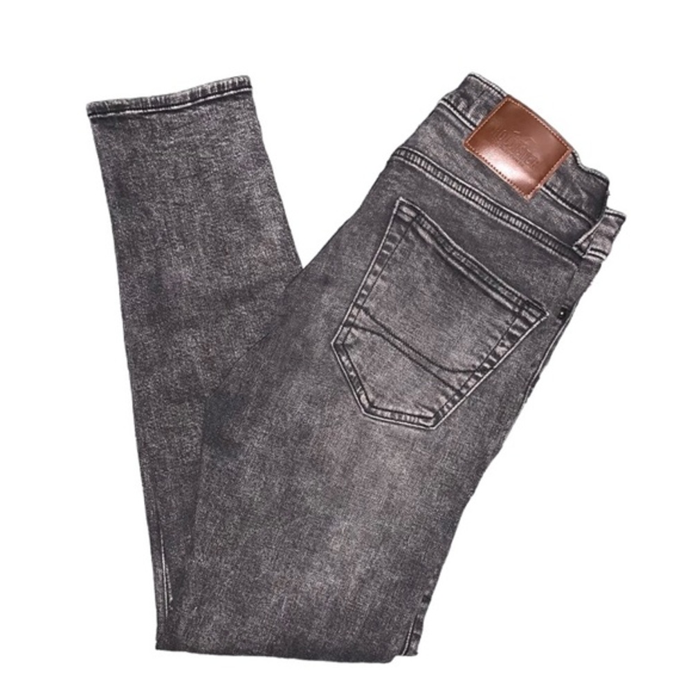 Hollister Jeans, Size 28W / 30L, Super Skinny Advanced Stretch, Gray, Me…
